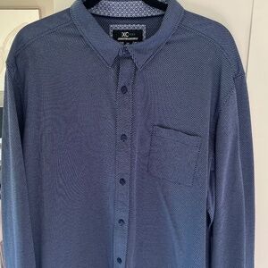 Johnston & Murphy Flex Dress Shirt Button Up Long Sleeve shirt